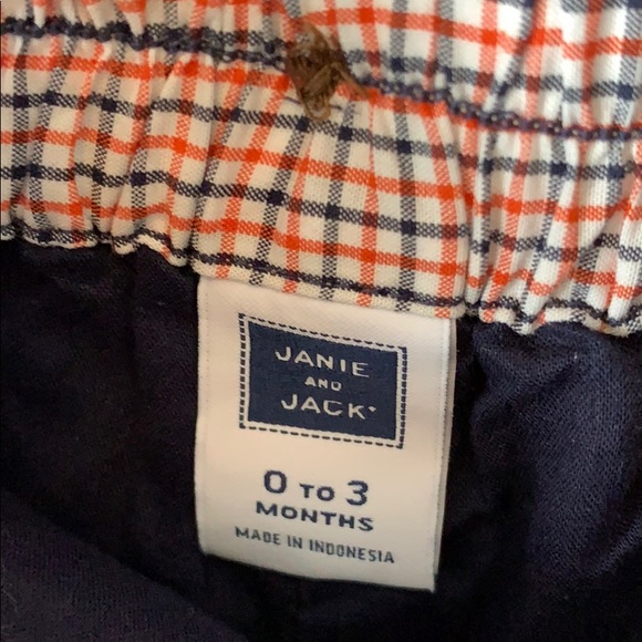 Janie and jack onesie and suspender pant and hat - Picture 5 of 5